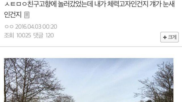 친구네 고향에 놀러갔다가 체력 탈탈 털린 썰.jpg