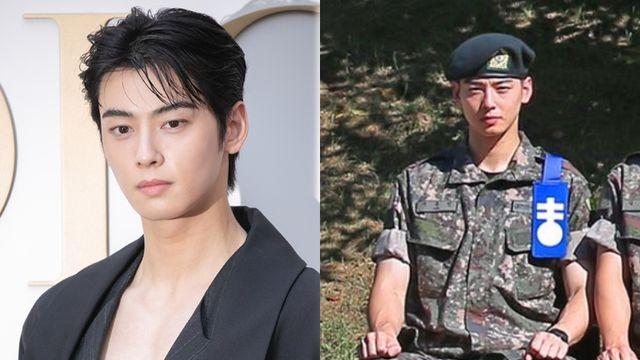 군대 간 차은우, 이렇게 변했다