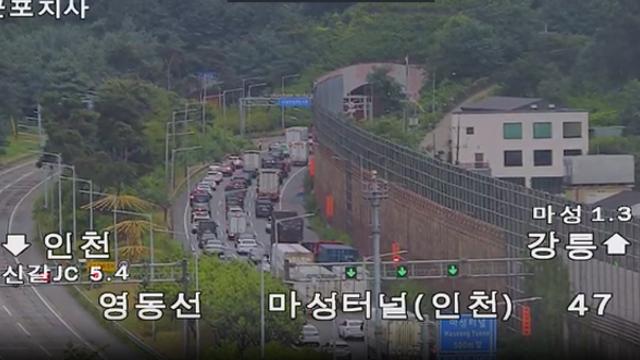 [속보] 영동고속도로 마성터널서 소형버스 전도...어린이 5명 부상