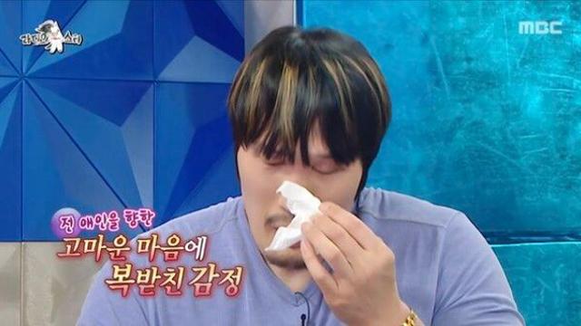 최홍만, 밥상 엎은 전 여친 생각에 눈물