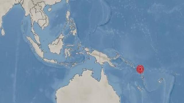 바누아투 산마 루간빌 북서쪽 바다서 규모 6.2 지진