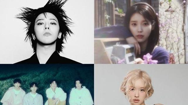 지드래곤·아이유·데이식스·로제, ‘케이월드드림어워즈’ 베스트 음원상 주인공