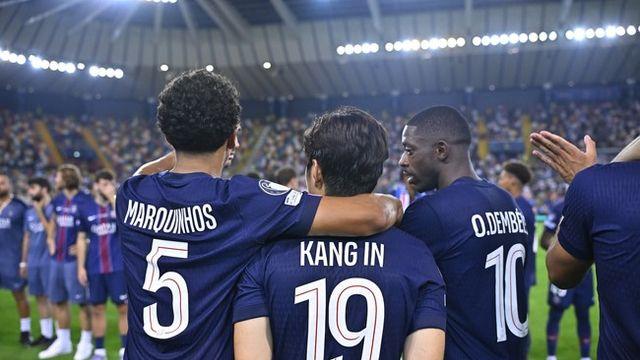 “PSG 반격 이끈 선수!”…이강인, UEFA 슈퍼컵에서 ‘환상 왼발 추격골’→“훌륭한 득점” 호평
