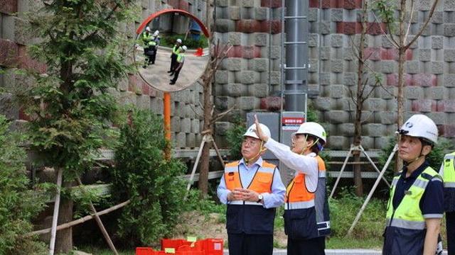 남부발전, CEO 안전경영활동 시행…신세종빛드림본부 현장 점검