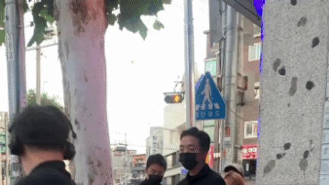 나혼산 실제 촬영 모습.
