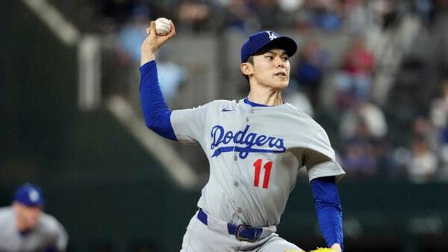 다저스 사사키, 97일 만의 실전 등판서 '흔들'…2이닝 3실점