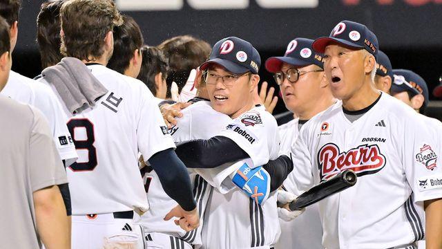 ‘9위? 총력전이야’ 선언→연장 11회 끝내기 홈런 승…’조성환표 고춧가루’ 맵네 매워 “안재석 멋지게 전역 신고” [잠실 현장]