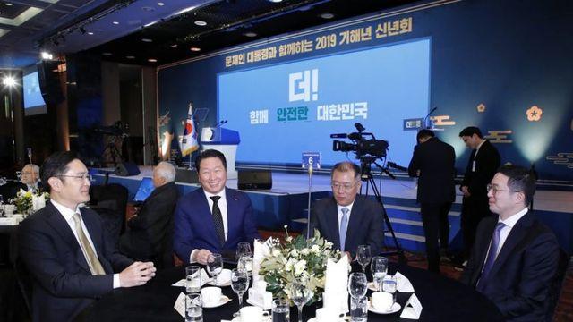 한미 정상회담에 4대 그룹 총수 등 경제사절단 동행