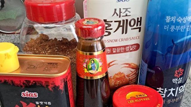 동생한테 짬뽕이랑 탕수육 만들어줬어