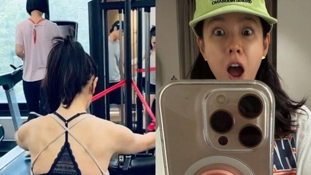 손예진, 한껏 성난 등 근육 자랑… ♥현빈도 반할 피트니스 열정