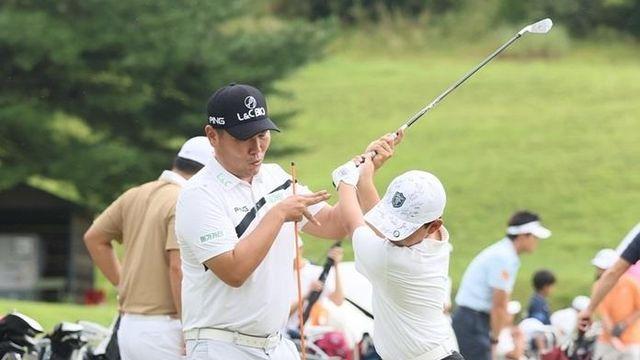 KPGA 투어 선수들, 유소년 골프 캠프 참가…유망주 60명과 호흡