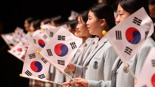 춘천 광복절 국기 게양률 29.14%…3·1절보다 2배 이상↑