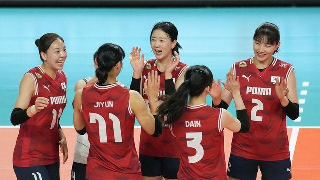 한국 여자배구, 진주서 일본에 3-2 승… 4년 만에 한일전 승리
