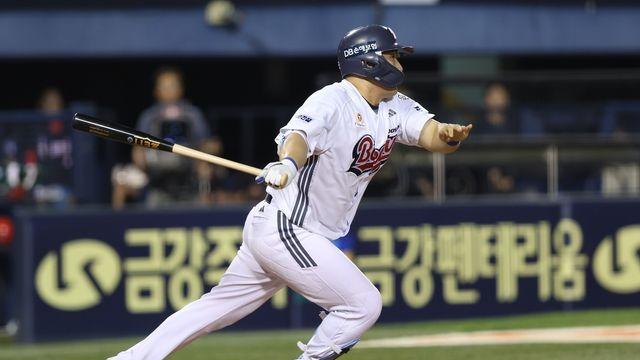 김인태, 9회말 대타 결승타…두산, 이틀 연속 KIA에 끝내기 승