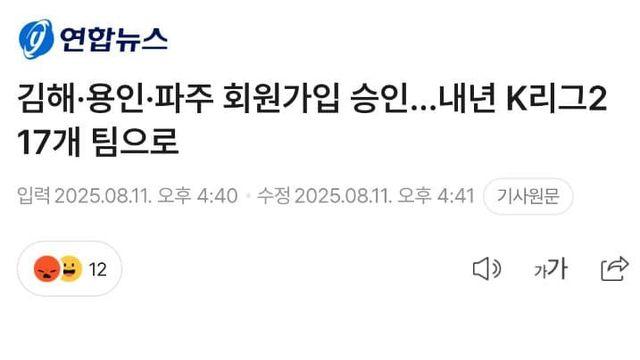 축구칼럼) 무한으로 증식하는 k리그 구단, 얼른 막아야함