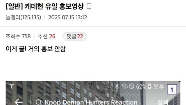 케데헌 공개 전 넷플릭스의 기대치