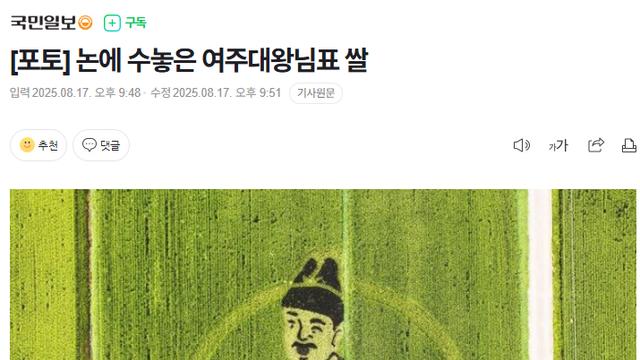 오늘자 경기도 여주 논 모습 ㅋㅋㅋㅋ.jpg