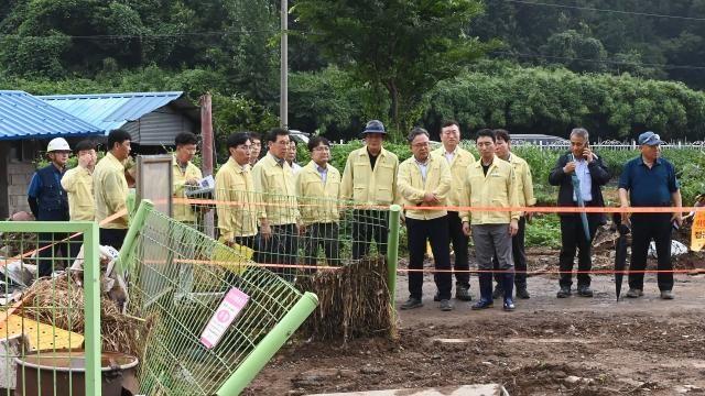 중대본, 7월 호우 피해액 1조848억원 확정…최근 10년간 1위