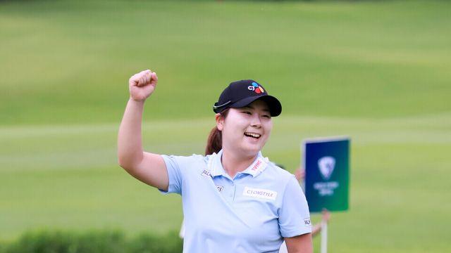 홍정민 '인생의 날'… 버디만 31개→29언더파 259타 KLPGA 최소타 우승