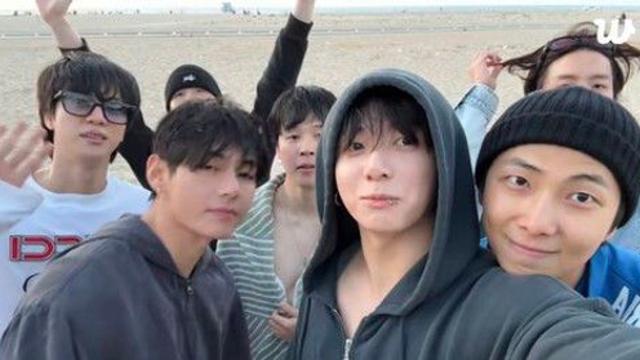 방탄소년단, 美 LA서 완전체 앨범 작업 중 