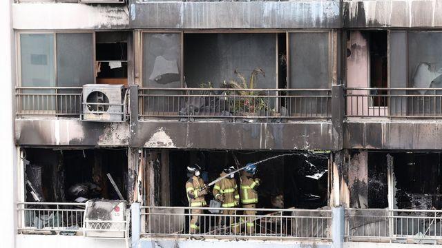 마포 화재로 모자 숨져…대피한 아버지 “아들 못 봤냐” 찾아다녀