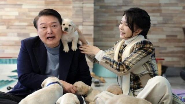 尹·김건희 ‘동시구속’…남겨진 개·고양이만 11마리, 누가 돌보나