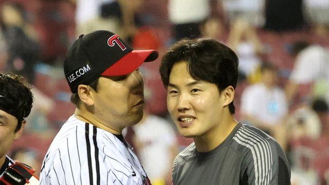 '임찬규 10승+김현수 역대 최다안타 4위' LG, SSG 상대 위닝시리즈, 후반기 20승 5패