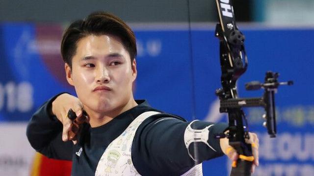 양궁 국가대표 장채환, '극우 논란' 사과…
