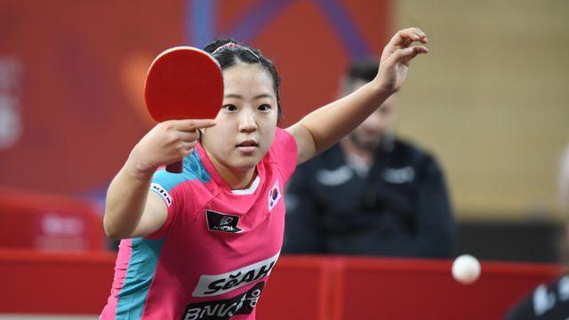 신유빈, 유럽 스매시 1회전 가볍게 통과…日 하야타와 32강 격돌