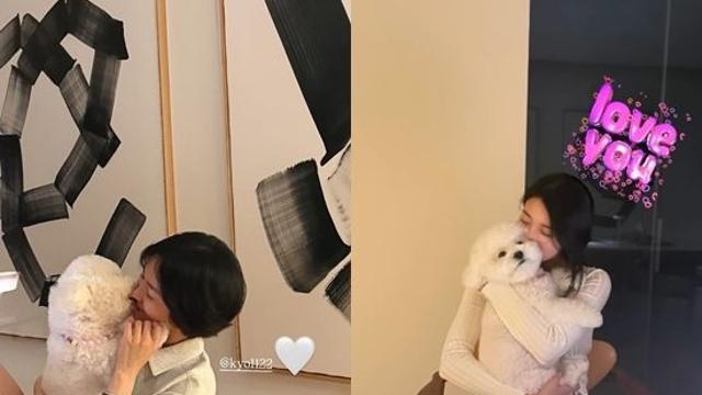 송혜교♥수지, ‘찐우정’ 인증…반려견과 함께한 따뜻한 순간 [AI 포토컷]