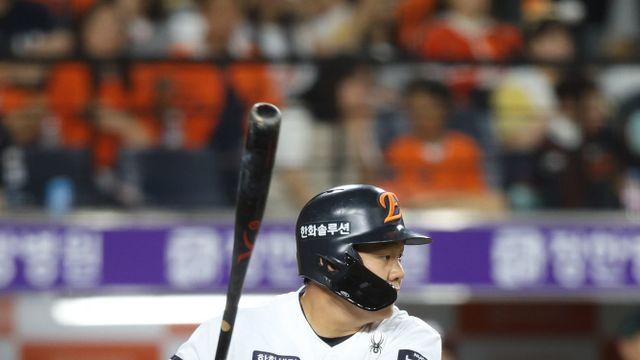 ‘타율·장타율·출루율 1위’ 한화 4순위 포수의 북부리그 폭격…장규현, 9월 확대 엔트리 기회 잡나