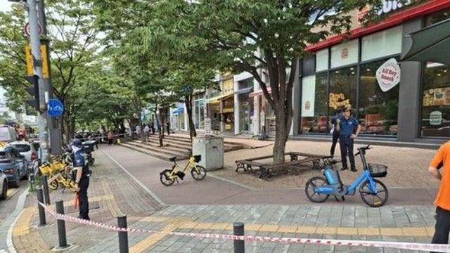 수원 패스트푸드점 폭발물 신고는 자작극…배달기사 체포
