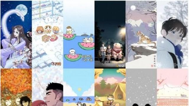 한국저작권위원회 ‘2025 저작권 기증 프로젝트’ 인기 웹툰 캐릭터 배경화면, 국민에 무료 제공