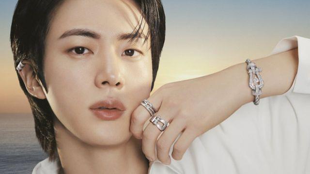 BTS 진, 프랑스 보석으로 태양을 잡다 - 프레드 'Catch the Sun' 캠페인 화제