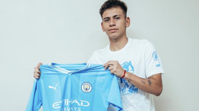 '제2의 알바레스' 에체베리, 맨시티 떠나 레버쿠젠 1년 임대... 유럽 무대 경험치 쌓고 돌아온다