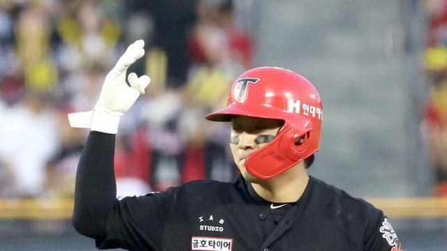 '손가락 골절' KIA 윤도현, 사실상 시즌 아웃…