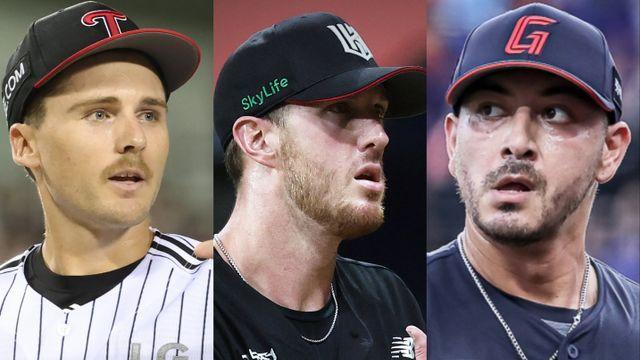 ‘우승 청부사’가 되어주오…새로운 외국인 투수에 웃는 LG·KT, 물음표 띄운 롯데