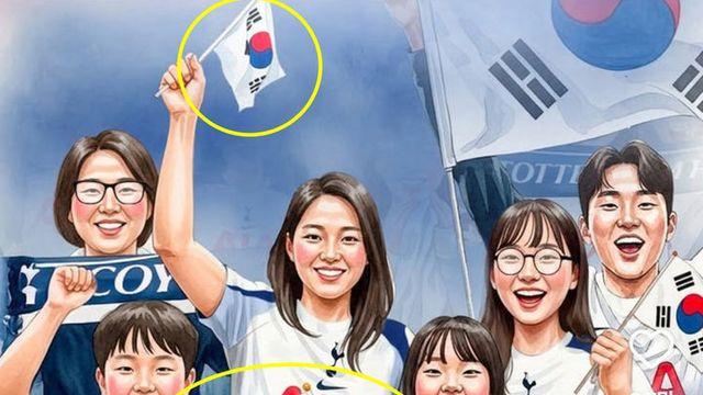 토트넘 SNS·두바이 관광버스 등…세계 곳곳 ‘엉터리 태극기’ 사용돼