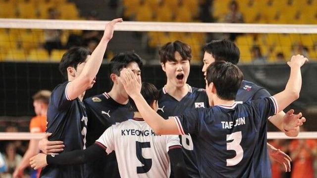 한국 남자배구, 동아시아선수권서 조 1위로 4강 진출