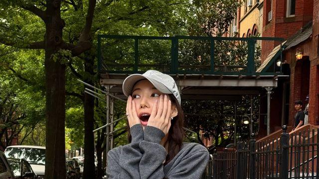 ‘로코퀸’ 박민영, 뉴욕에서 선보인 사랑스러운 꾸안꾸 스타일