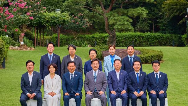李대통령-與 만찬…