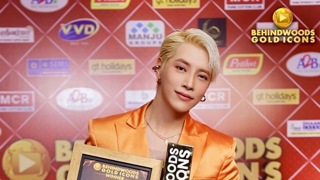 아우라, 남인도 시상식 ‘비하인드우즈 골드 아이콘스’ 韓 아티스트 최초 수상