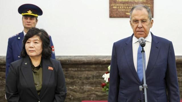 북·러 외교장관, 광복절 축전 교환…