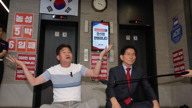 김성태 “전한길, 장동혁·김문수 사이서 갈팡질팡…한길로 가야”