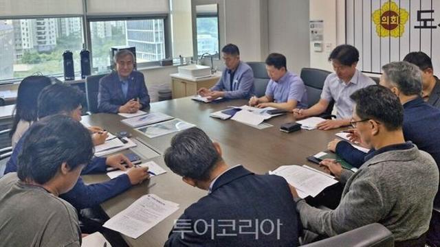 경기도의회 김시용 도시환경위원장,'K-컬처밸리사업' 주요현안 논의