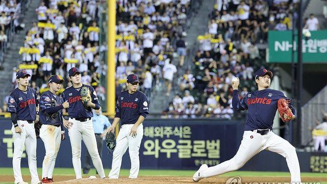 롯데, 6-0 리드 못 지키고 10연패 탈출 무산…두산 7연승(종합)