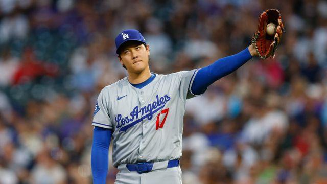 ‘5실점’ 무너진 오타니, 첫 패전 ‘아찔한 타구 무릎 직격’