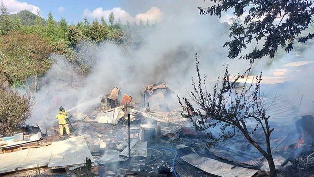 정선 단독주택 화재 3시간 만에 꺼져…60대 주민 중상