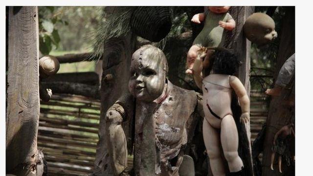 해외에 실제로 존재한다는 인형섬 소름끼치는 풍경