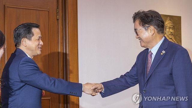 중국대사, 우의장 中전승절 행사 참석에 